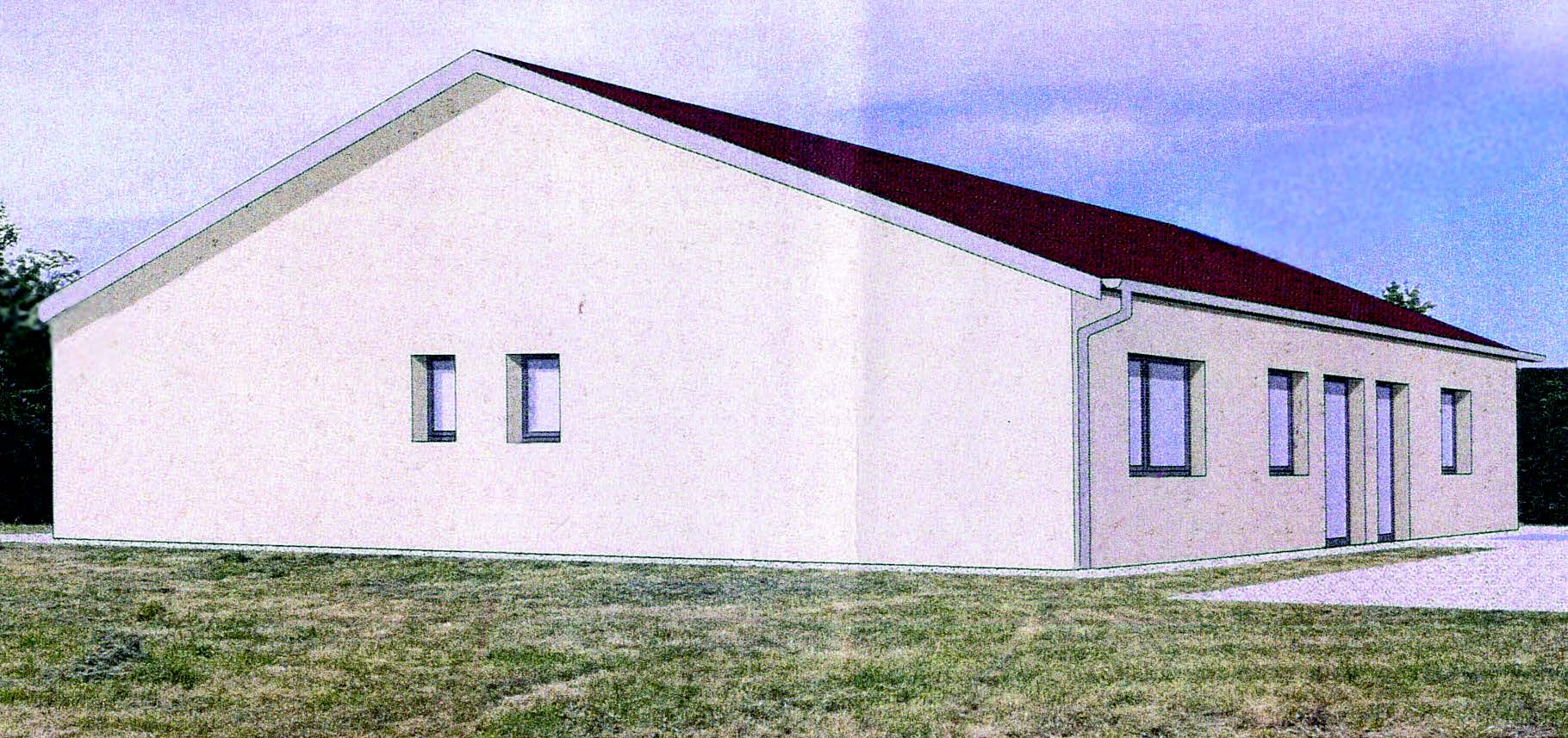 Modélisation 3D de la future résidence à Saillenard